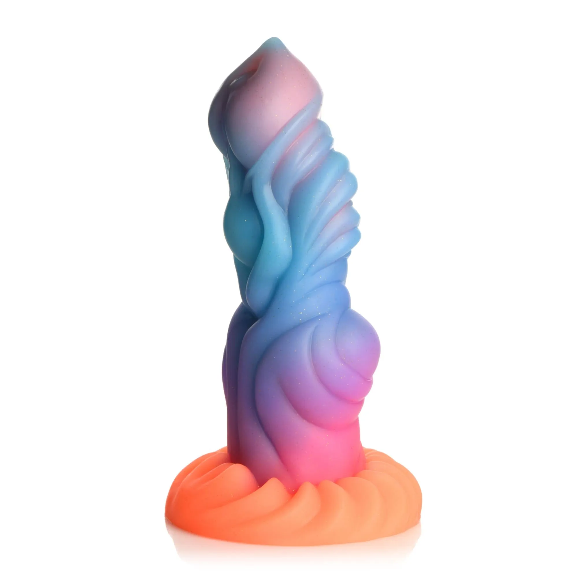 Creature Cocks Alien Invader Glow in the Dark Silicone Dildo