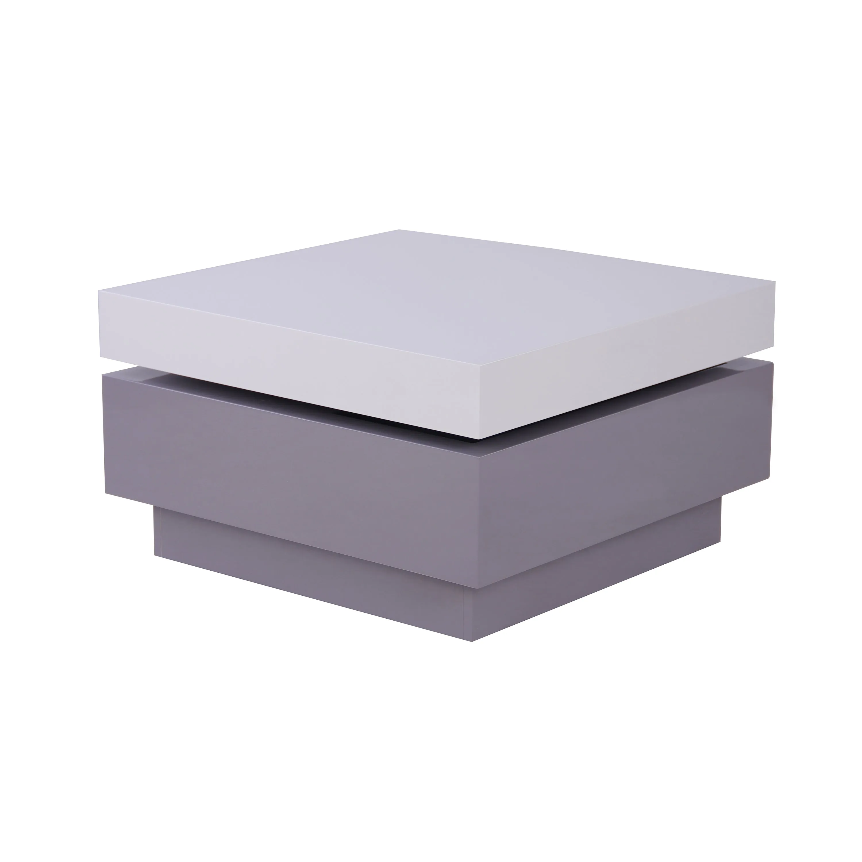 FALON White & Gray Coffee Table