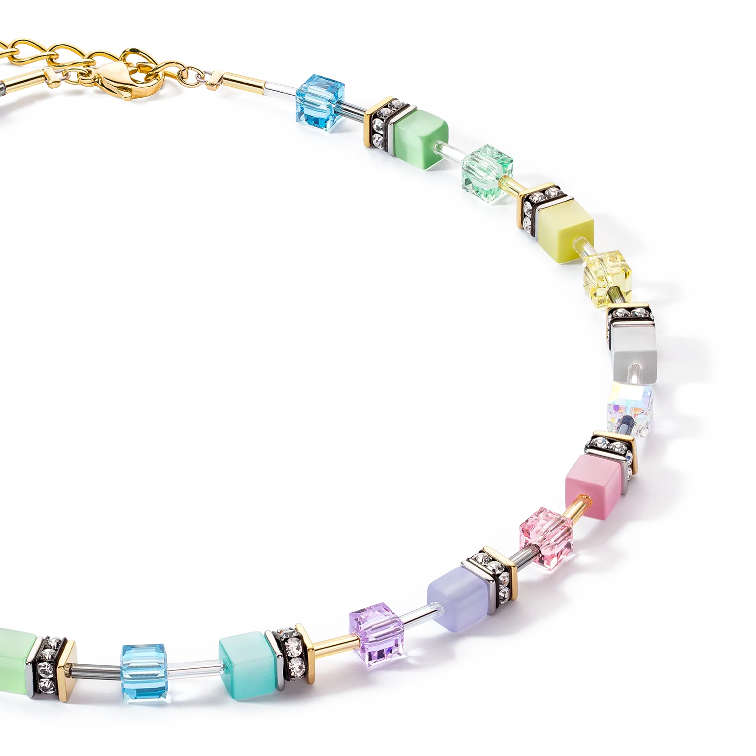 GeoCUBE® Iconic Gentle Multicolour necklace