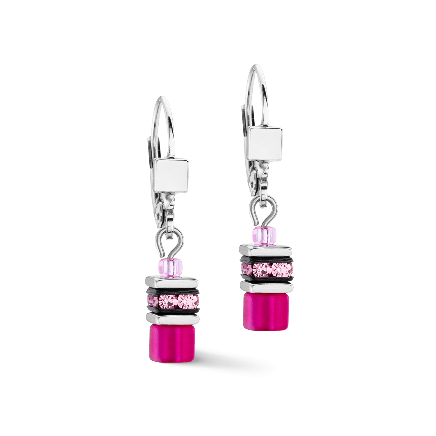 GeoCUBE® Iconic Lite Earrings magenta
