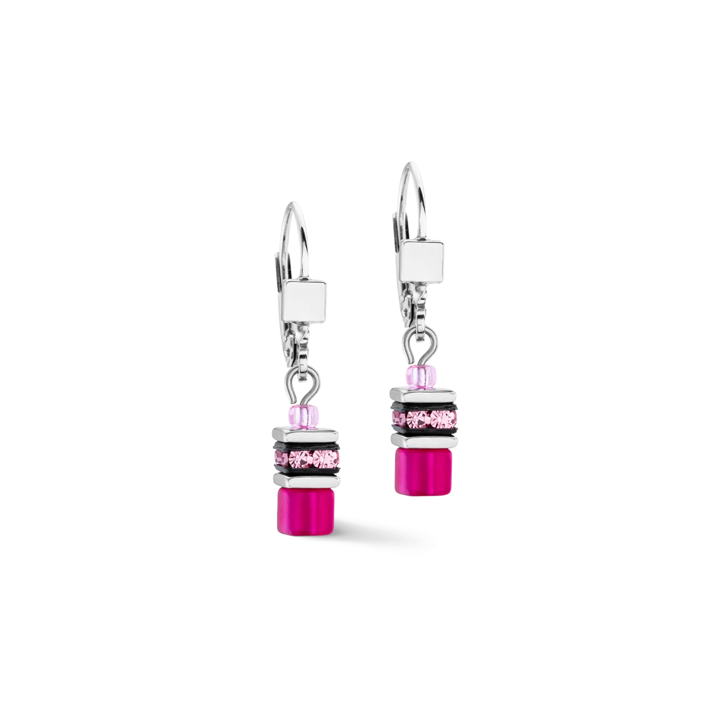 GeoCUBE® Iconic Lite Earrings magenta