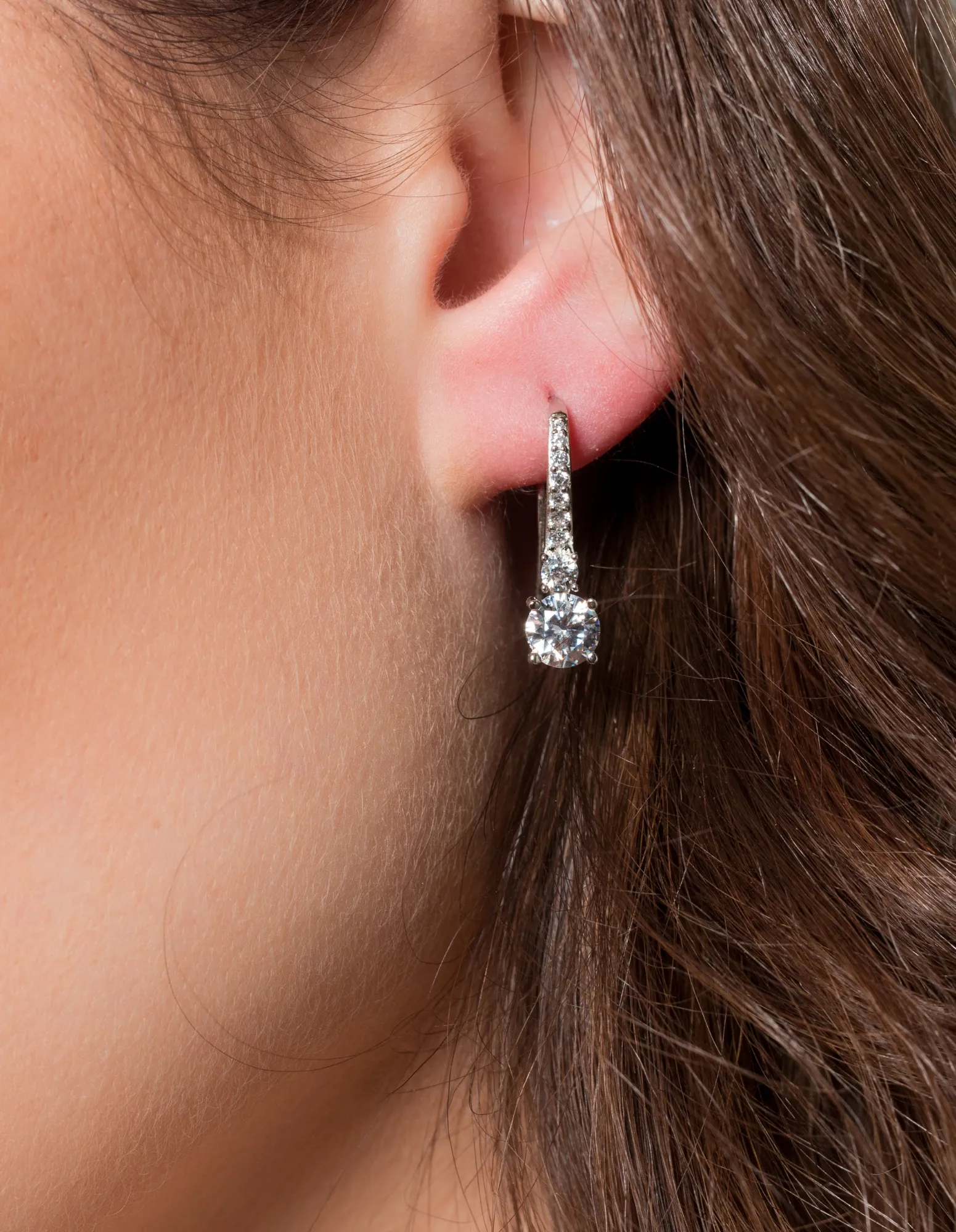 Georgini Iconic Bridal Daphne Earrings - Silver