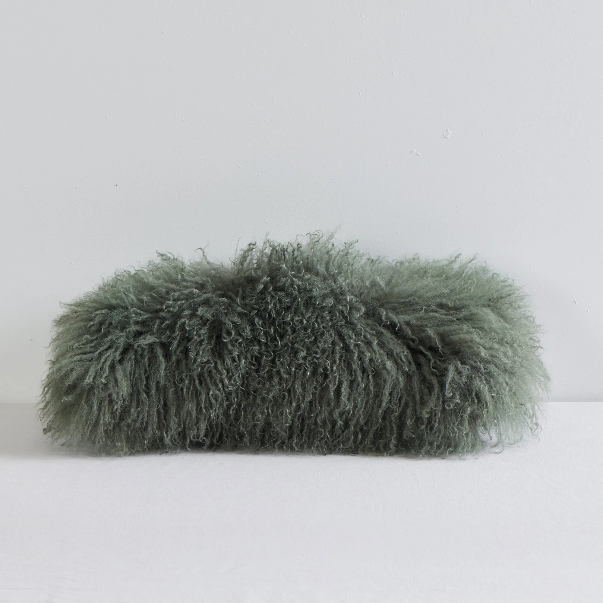Lambie Cushion - Olive - 25x50cm