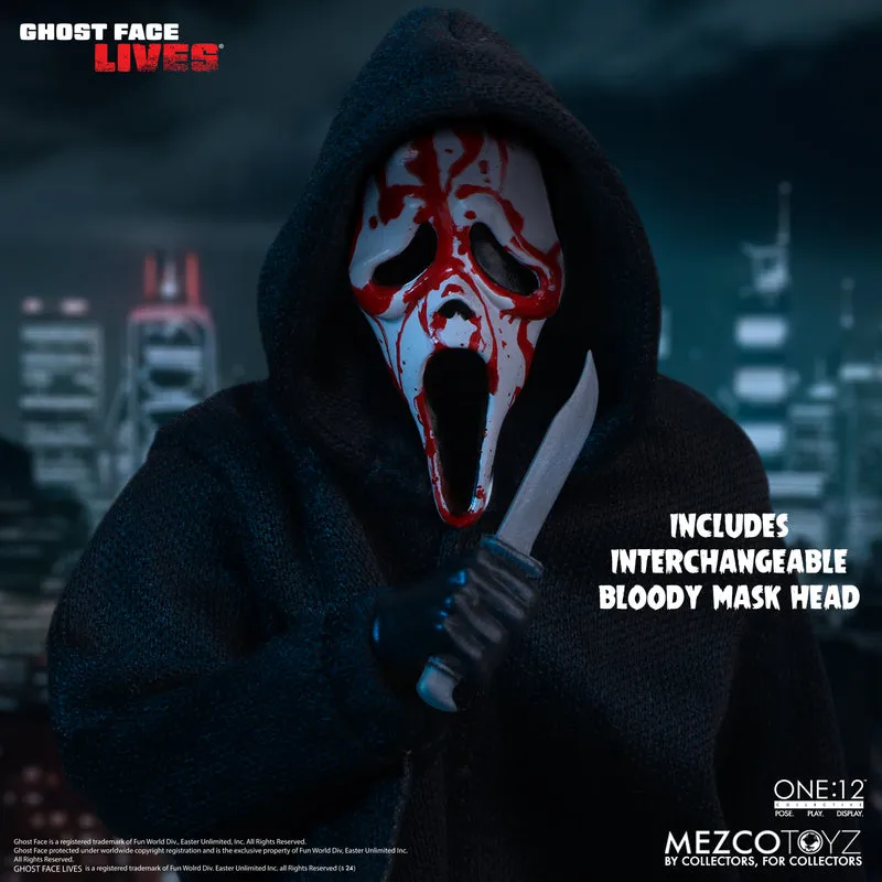**Pre Order**Mezco One 12 Ghost Face Action Figure