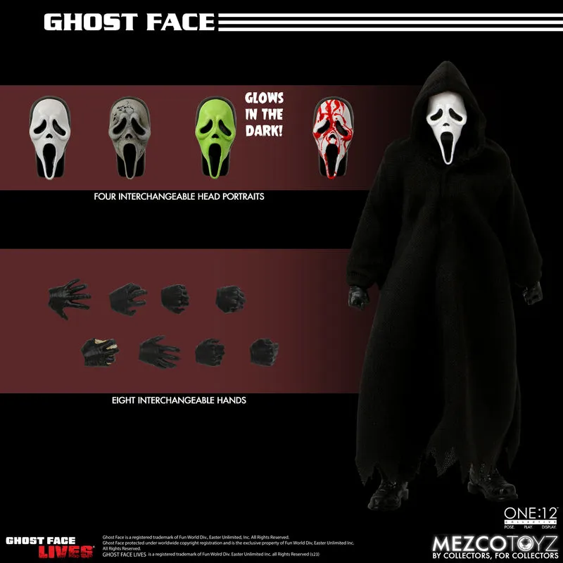**Pre Order**Mezco One 12 Ghost Face Action Figure