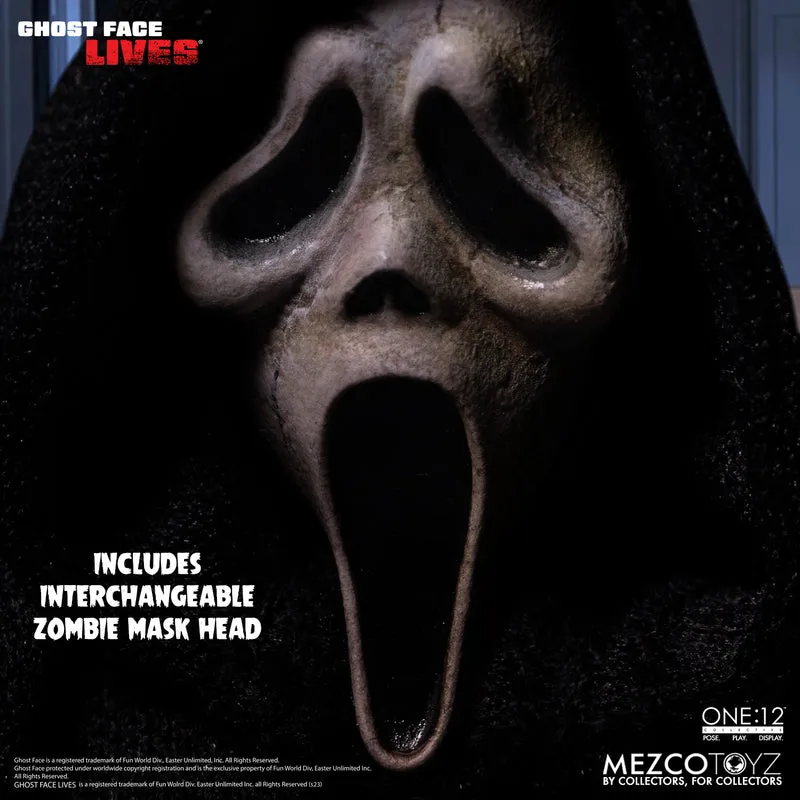 **Pre Order**Mezco One 12 Ghost Face Action Figure