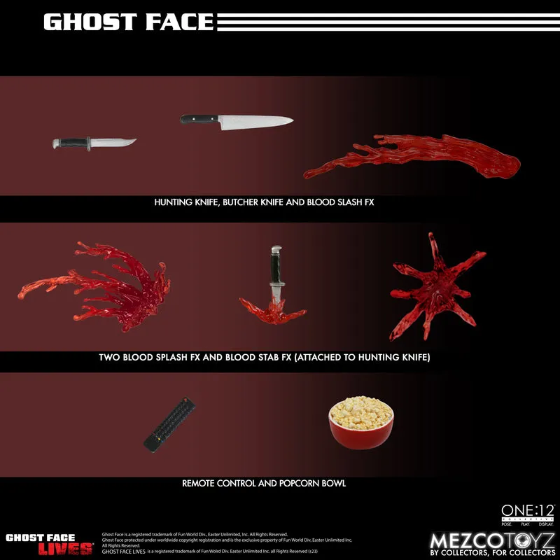 **Pre Order**Mezco One 12 Ghost Face Action Figure