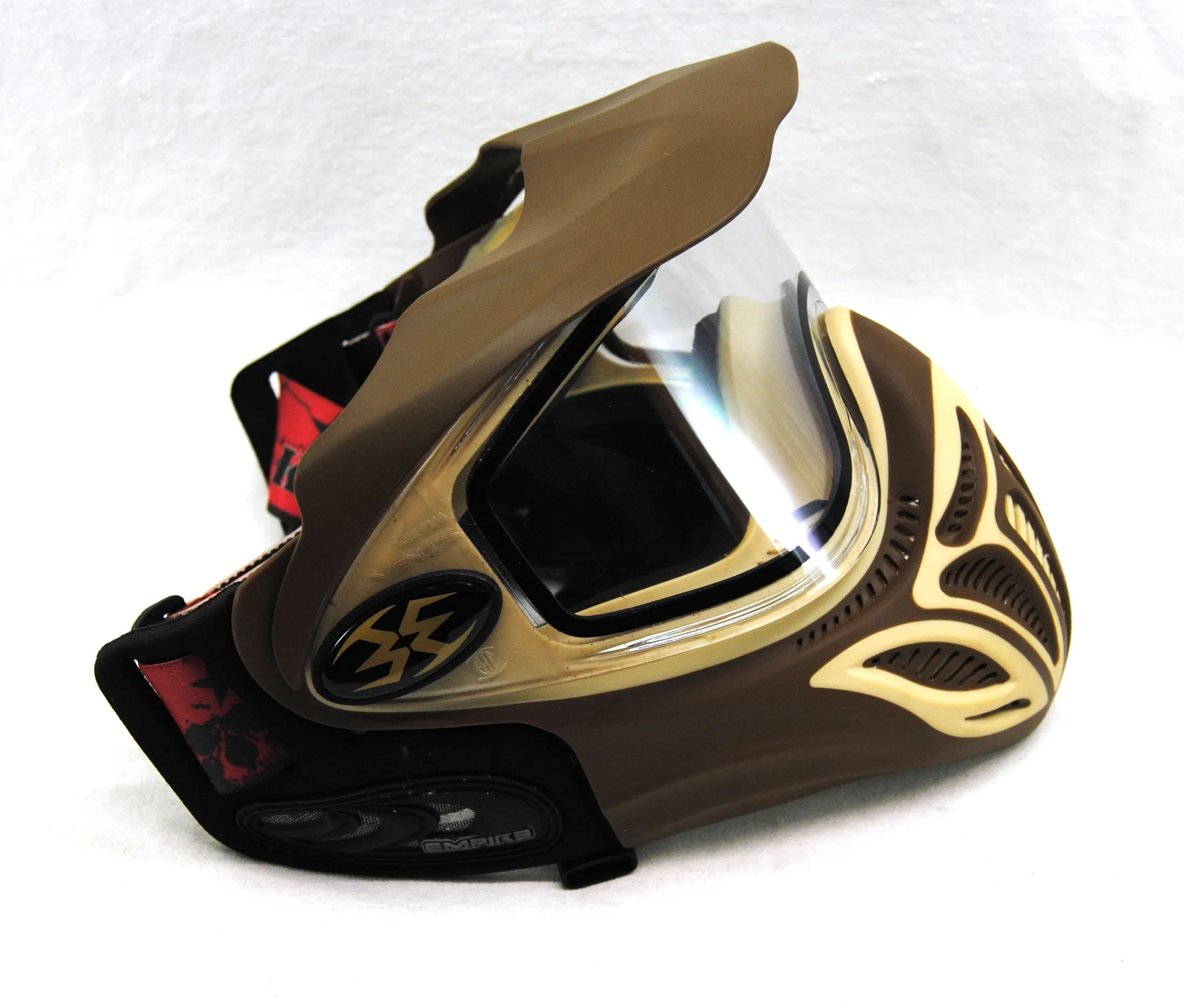 Used Empire EVent LE Tan Include Spare Clear Lens