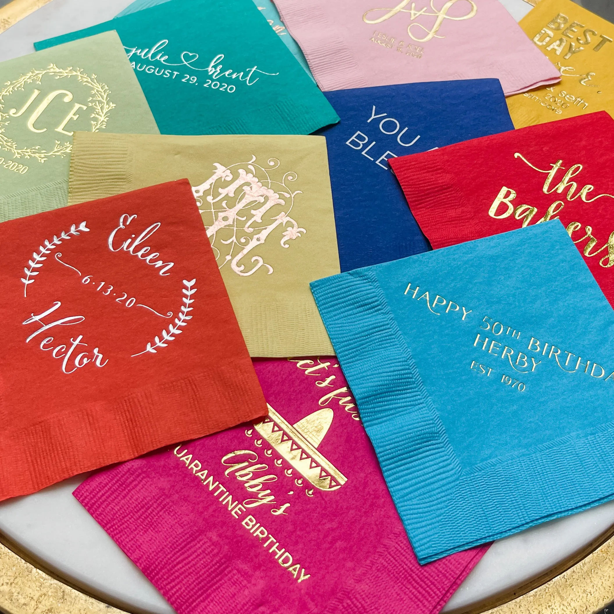 Vibrant 3Ply Event Napkins