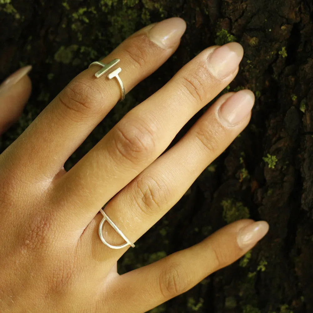 Viiva Ring Silver