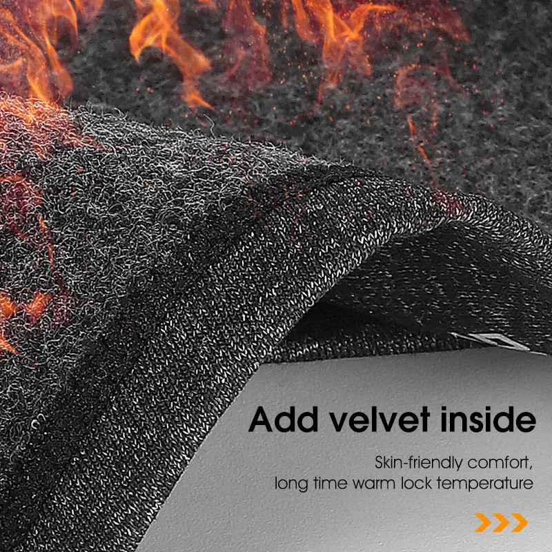 Winter Fleece Cycling Cap Warm Windproof Balaclava Men Women Sport Scarf Ski Bicycle Motorcycle Running Neck Warmer